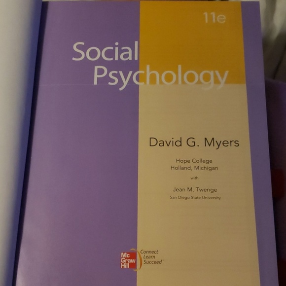 EUC Social Psychology College Text Book - Picture 2 of 2